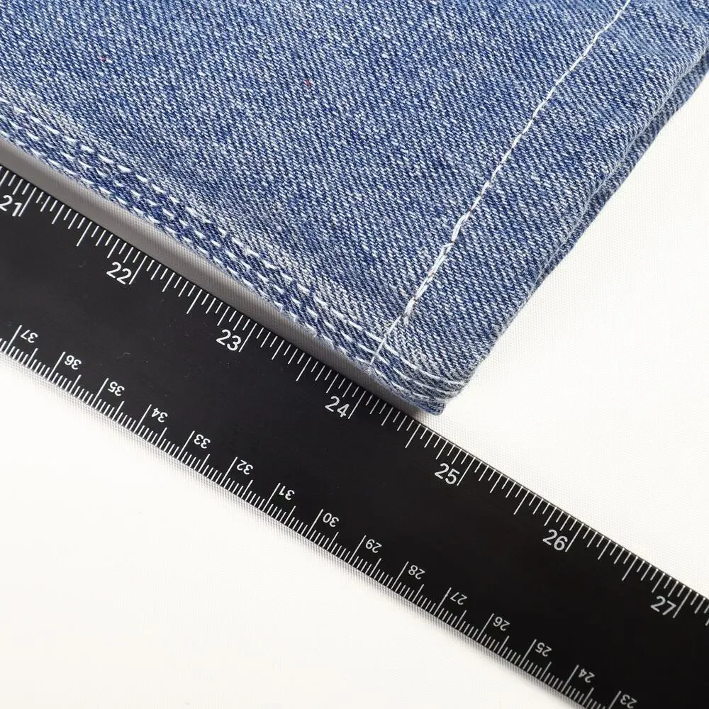 International Harvester Farmall Mens 42x30 Regular Carpenter Work Blue Jeans - Picture 6 of 12